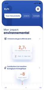 Rift — impact environnemental de l'épargne (2)